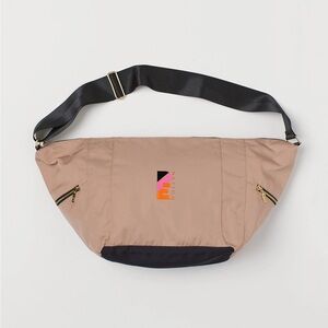 H&M Tan and Black Crossbody Bag